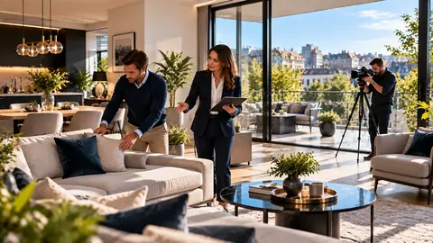 Préparation d’un bien pour une vente immobilière
